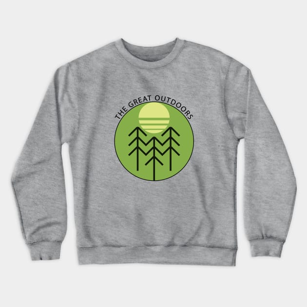 The Great Outdoors Crewneck Sweatshirt by jpforrest